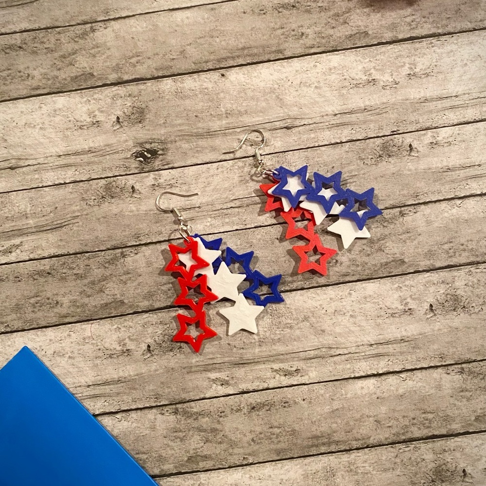 3D printed earrings